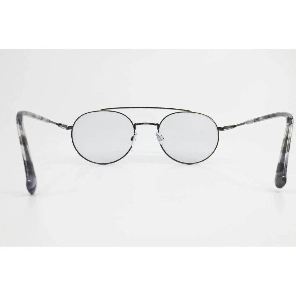 Zyloware Myles 804M Eyeglasses Gunmetal Round Double Bridge Frames 53-21-140
